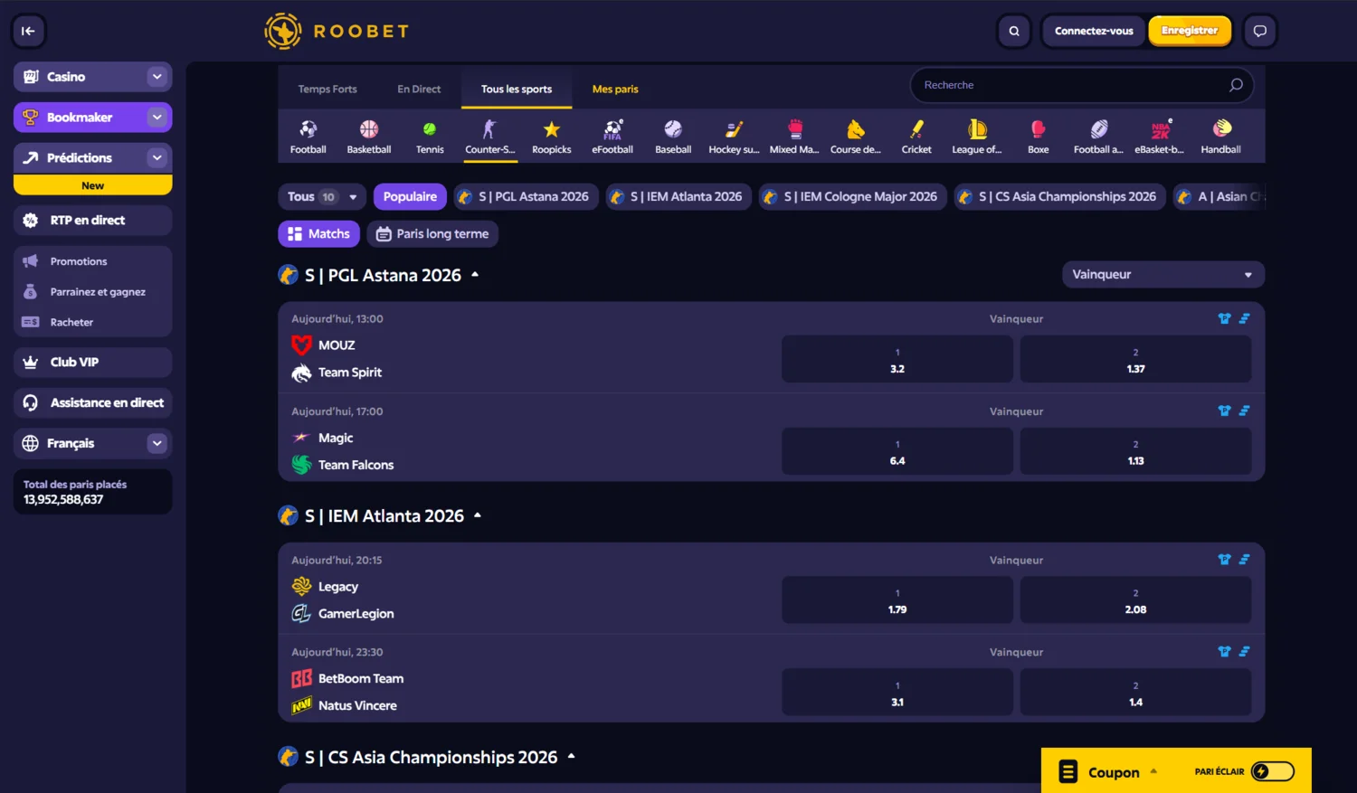 Casino Roobet Esports